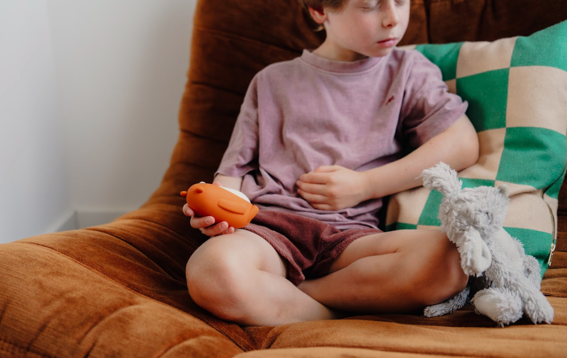 Rainbow breathing for kids