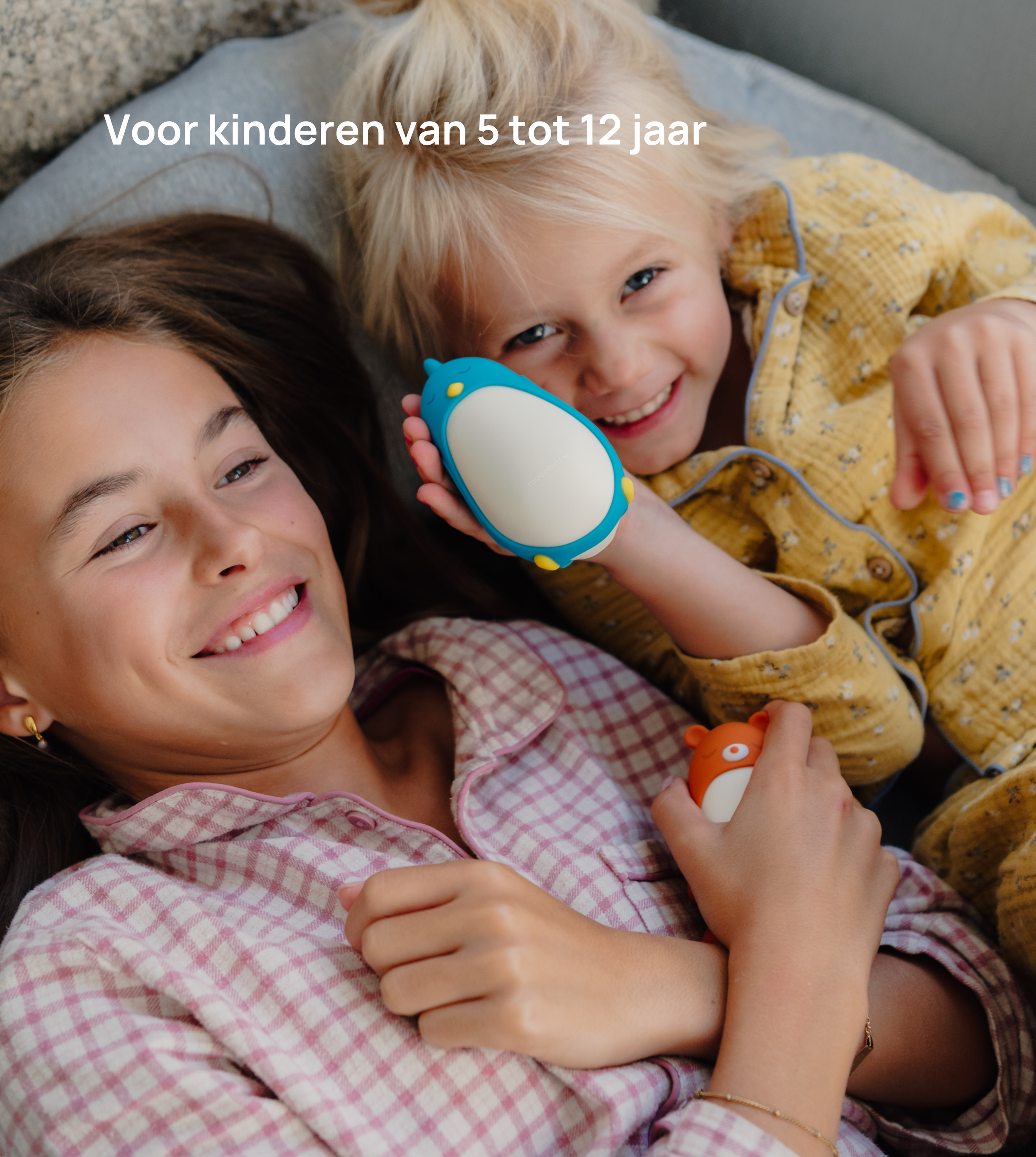 Kinderen van verschillende leeftijden met moonbuddy [nl]