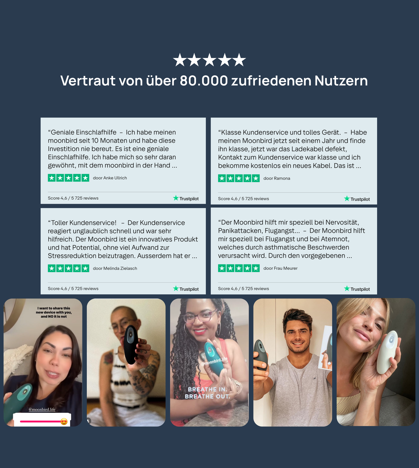 Moonbird technische Spezifikationen [de]