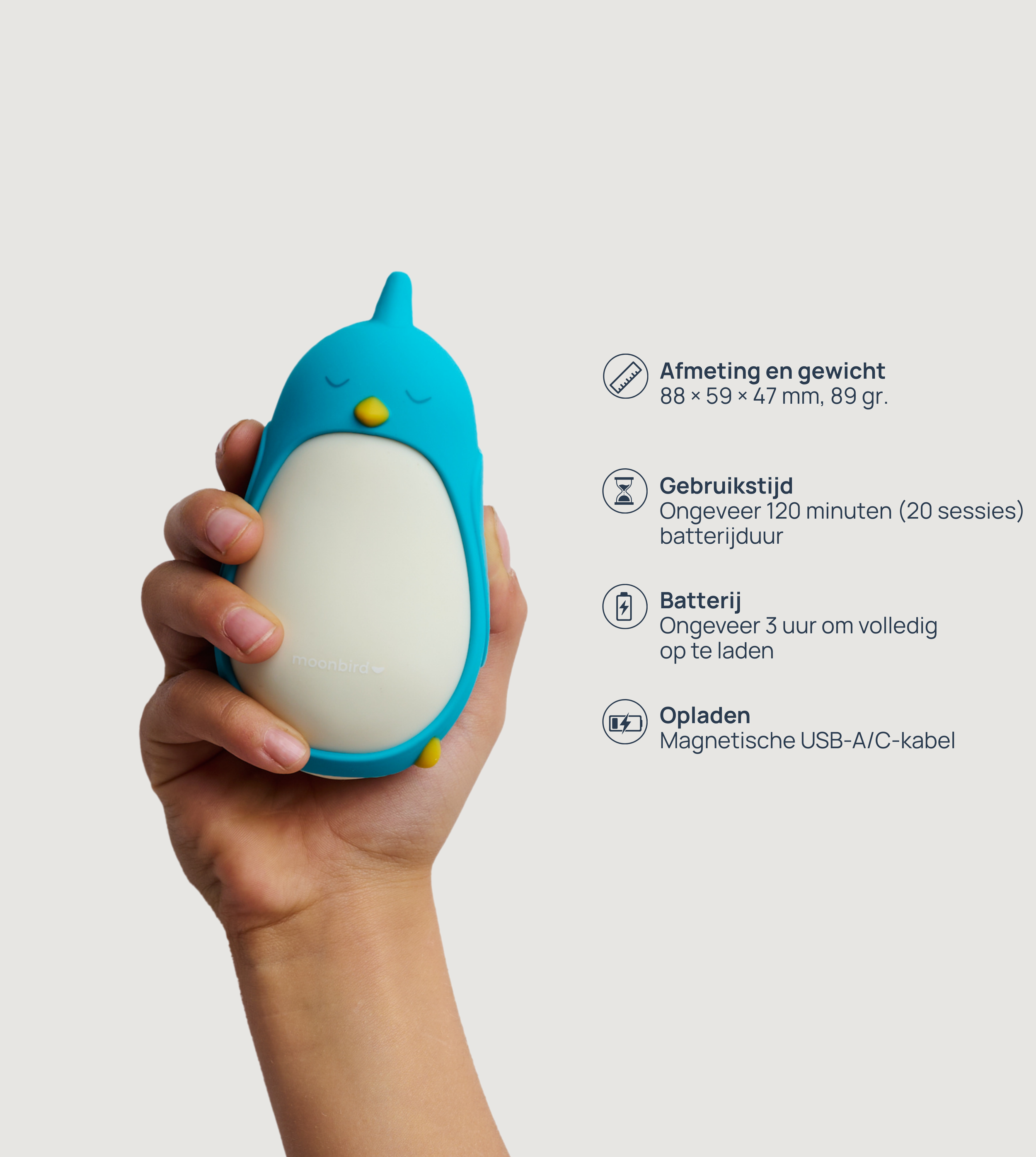 Moonbuddy technische specificaties [nl]