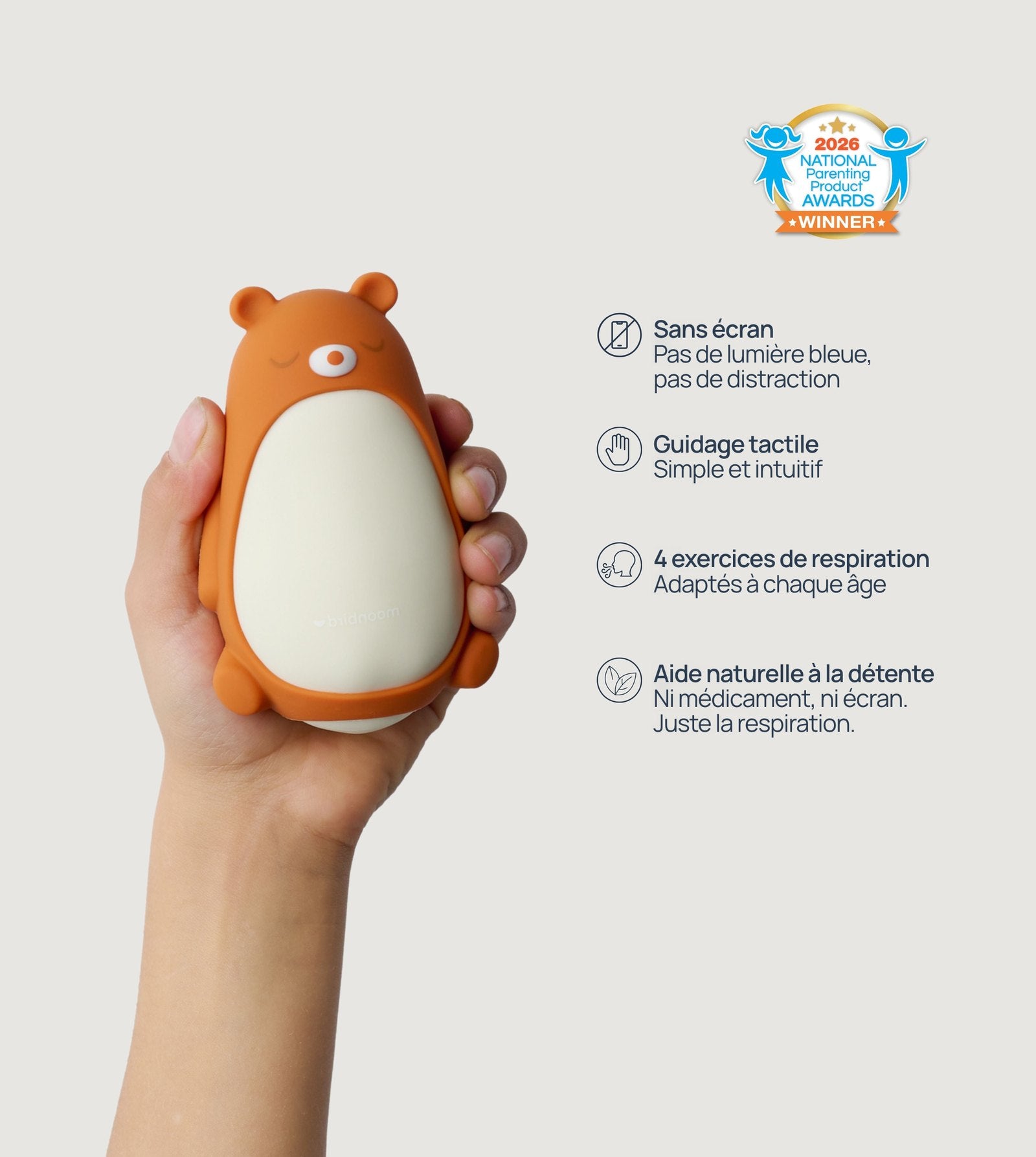 le personnage moonbuddy Bibi l’oiseau